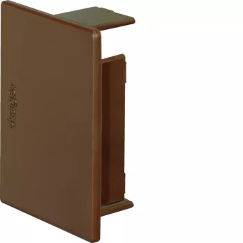 Hager LF Tampa de extremidade para calha de cabos 40x57mm, castanho LF4006068014