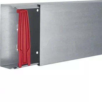 Hager LFS601500VERZ Calha de cabos em aço galvanizado 60x150mm, 2m de comprimento