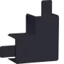 Hager LFF2003559011 Curva plana 33x20 mm preto grafite