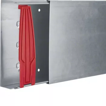 Hager LFS602000VERZ Calha de cabos de aço canal base 60x200mm, 2m, galvanizado a quente