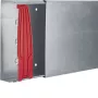 Hager LFS602000VERZ Calha de cabos de aço canal base 60x200mm, 2m, galvanizado a quente