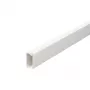 OBO Bettermann 6150764 Calha de cabos (C x L x A) 2000 x 20 x 10 mm, branco puro, tampa de encaixe, PVC