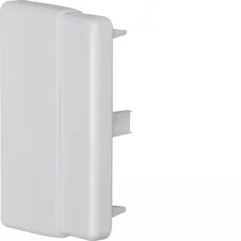 Hager LFF6009067035 Peça de fecho para calha de cabos LF/LFH 40/60x90 mm, cinzento claro