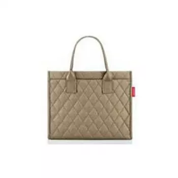 reisenthel Daily Shopper Business saco de ombro Rhombus Olive GP5046