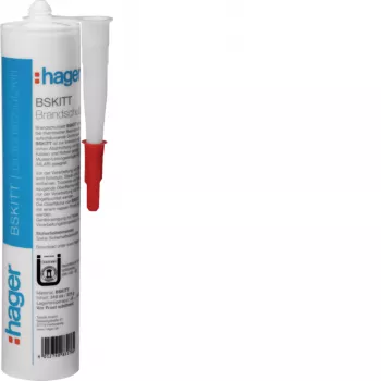 HAGER BSKITT cartucho de vedante corta-fogo 310 ml cinzento