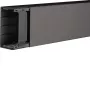 Hager LF6011009011 PVC canal de cabos 60x110mm preto grafite 2m