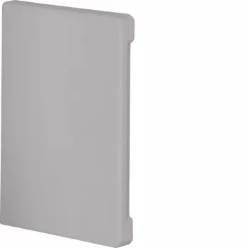 Hager BR6510067035 tampa terminal para canal de cabos 100x68 mm, cinzento-claro