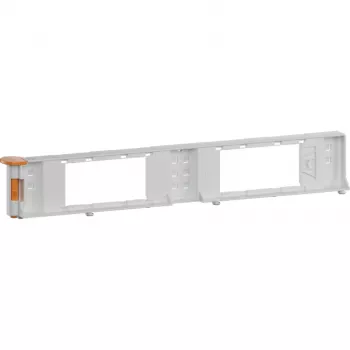 Hager BKGGT60 suporte de aparelhagem para canal de peitoril BKG/BKB, 45 mm, 60 mm de altura, aço galvanizado