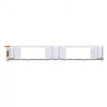 Hager BKGGT60 suporte de aparelhagem para canal de peitoril BKG/BKB, 45 mm, 60 mm de altura, aço galvanizado