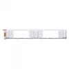 Hager BKGGT60 suporte de aparelhagem para canal de peitoril BKG/BKB, 45 mm, 60 mm de altura, aço galvanizado