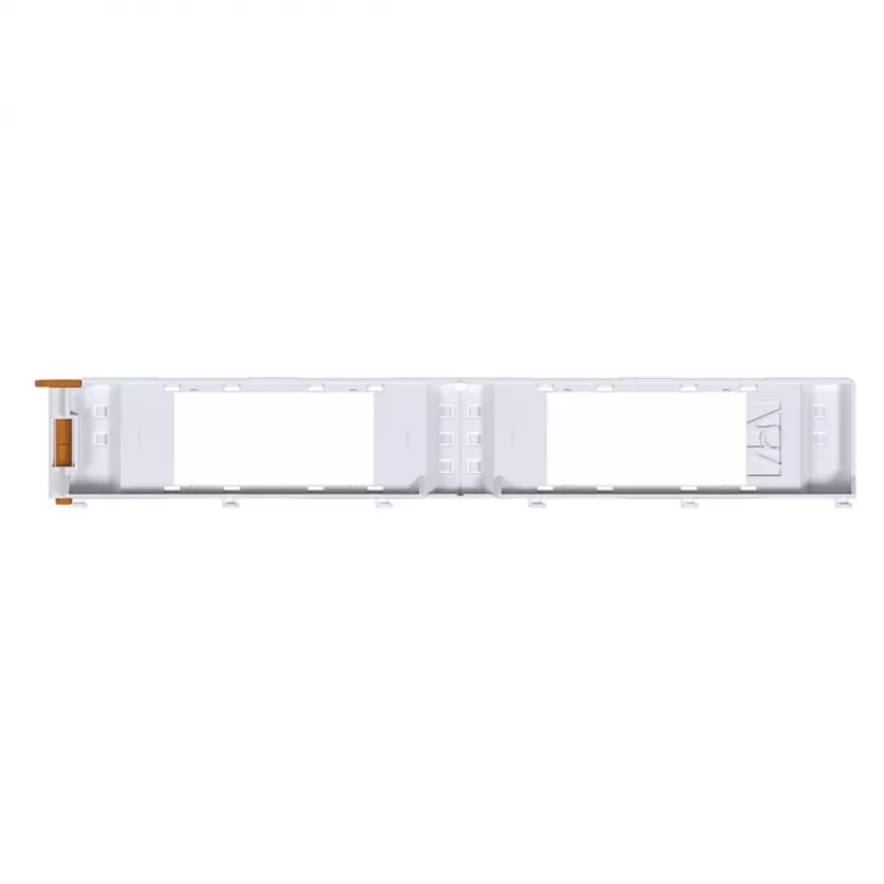 Hager BKGGT60 suporte de aparelhagem para canal de peitoril BKG/BKB, 45 mm, 60 mm de altura, aço galvanizado