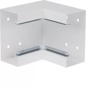 HAGER BRS651304 vws canto interior de perfil base 68x130mm chapa de aço branco tráfego RAL 9016 BRS6513049016