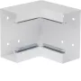 HAGER BRS651304 vws canto interior de perfil base 68x130mm chapa de aço branco tráfego RAL 9016 BRS6513049016