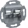 HAGER GMDM102 moldura de montagem 2 módulos para módulos RJ45 GZDM2