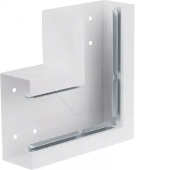 Hager BRS6513059016 Cantoneira plana 130mm largura 65mm altura branco