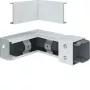 Hager FWK-Plus Canto interior 60x60 mm branco lacado a pó FWKP6006049016