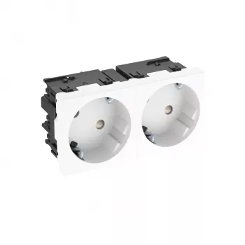 OBO BETTERMANN STD-D3SC RW2 Tomada 33° 2 vias Schuko Connect 45 6120483