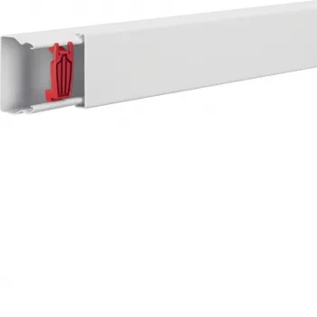 Hager LFS4006009016 Canal de aço 40x60mm branco tráfego 2m