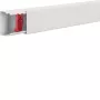 Hager LFS4006009016 Canal de aço 40x60mm branco tráfego 2m