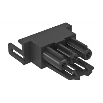 OBO Bettermann BTA-SKS S1 SW Adaptador de tomada reto preto 6117190