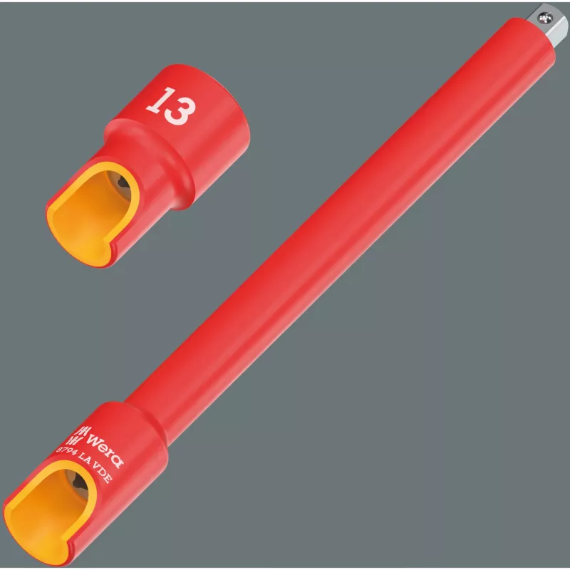 Wera 8794 LA extensão isolada VDE encaixe de 1/4 polegadas 150mm 05003301001