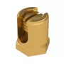 OBO BETTERMANN parafuso de terra M6 25 mm latão com rosca de fixação EKL 25 (6404006)