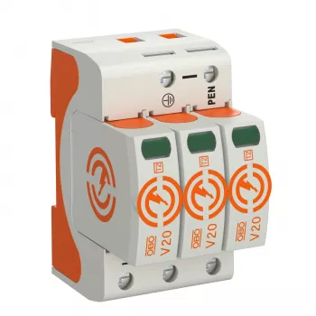 OBO BETTERMANN SurgeController V20 V20-3-280 dispositivo de proteção contra sobretensões tipo 2 tripolar 280V 5095163