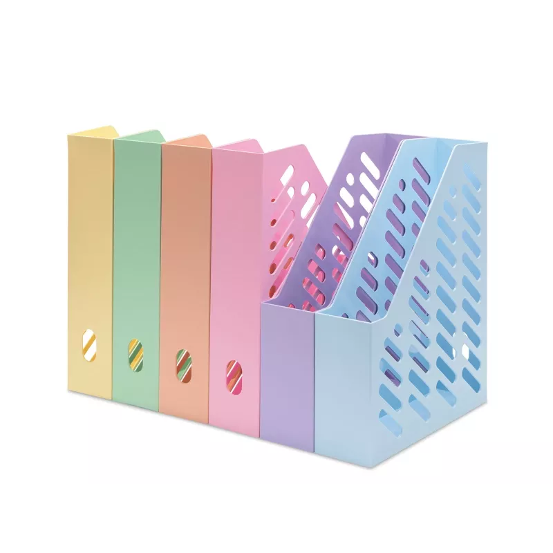 HAN KLASSIK porta-revistas DIN A4/C4 laranja pastel, pack de 10 1601-881