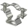 OBO BETTERMANN ASL 733 25 A2 Abraçadeira de distância com fenda oblonga, aço inoxidável A2, 25 mm 1362986