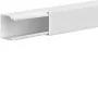 Hager LFS2002009016 Calha de cabos de aço 20x20mm branco tráfego 2m