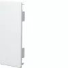 HAGER Tampa terminal para calha de cabos FB 60x130mm, branco tráfego (FB6013069016)