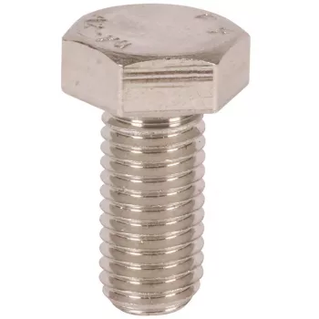 DEHN Parafuso sextavado DIN 933 M12 x 25 mm aço inoxidável V2A A2-70 561925