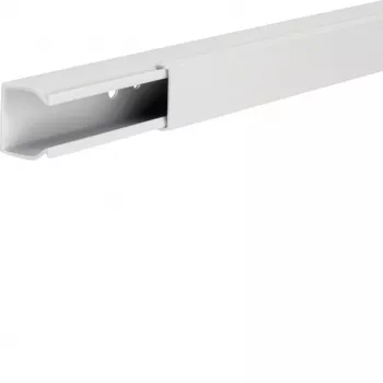 Hager LF2502509016 Calha de cabos LF 25x25 mm, branco tráfego