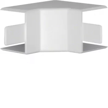 Hager LF3003049016 Ângulo interior para calha LF 30x30 mm, PC/ABS sem halogéneos, branco tráfego