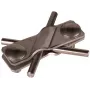 DEHN SV Terminal NIRO Terminal de ligação equipotencial de proteção para condutor redondo 7-10 mm, aço inoxidável, 308229