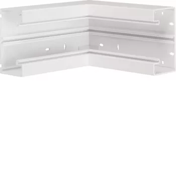 Hager canto interior BR6513049016 para calha de peitoril 130x68 mm, branco puro