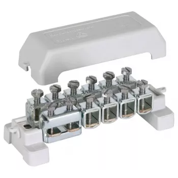 DEHN K12 barra de ligação equipotencial 10x2,5-95/Rd10 Pas 11AK 563200