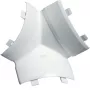 HAGER EK4004089016 peça em T branco tráfego para calha de cabos 40x40 mm