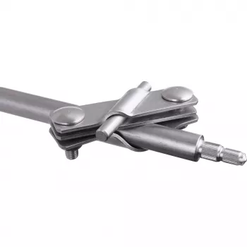 DEHN terminal de ligação 620915 aço inoxidável 20mm para ligação à terra e proteção contra raios