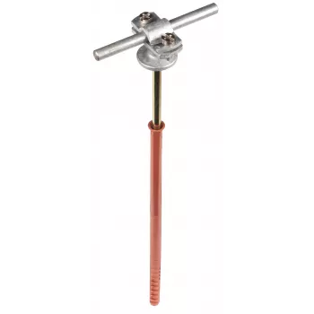 DEHN 273742 suporte de condutor para cabos redondos 7-10 mm, aço galvanizado a quente