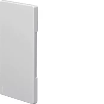 HAGER BR8517069016 peça terminal com cobertura de corte branco tráfego para calha tehalit.BR 170x65