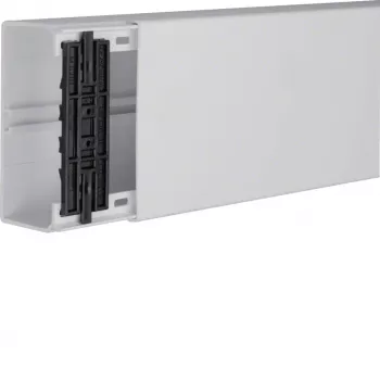 Hager FB6013007035 calha de cabos PVC 60x130mm cinzento claro 2m