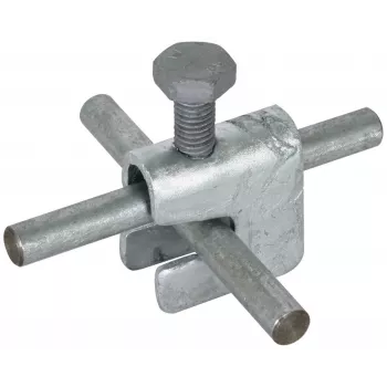 DEHN VK A UNI ST abraçadeira universal de suporte para condutor redondo, aço inoxidável 308025