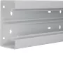 Hager BR6517017035 parte inferior de calha de parapeito, frontal, PVC, BR 65x170mm, OT 80mm, cinzento claro