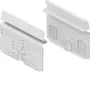 HAGER BR65X9 suporte de aparelhos de sistema para calha de peitoril BR65x, 2 vias, branco puro