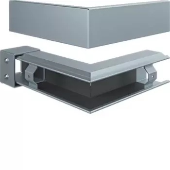 Hager FWK-Plus canto exterior 60x60 mm galvanizado a quente proteção contra incêndio FWKP600603VERZ
