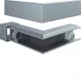 Hager FWK-Plus canto exterior 60x60 mm galvanizado a quente proteção contra incêndio FWKP600603VERZ