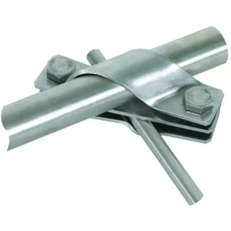 DEHN 649015 terminal de ligação D 25mm para Rd 7-10, aço inoxidável V2A, proteção contra raios