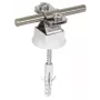 DEHNclip suporte de condutor NIRO para fio redondo 8-10 mm, aço inoxidável 274160