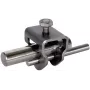 DEHN TE terminal de ligação NIRO para haste redonda Ø20 mm e fio redondo Ø10 mm, aço inoxidável V2A (630129)